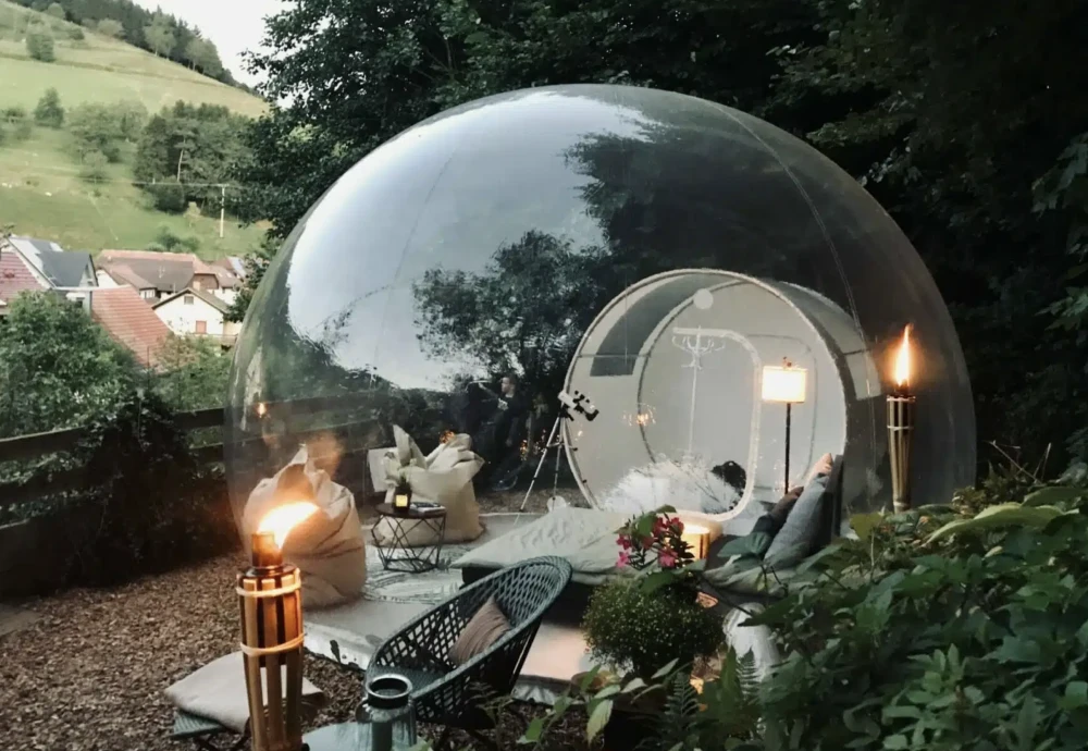 patio bubble tent