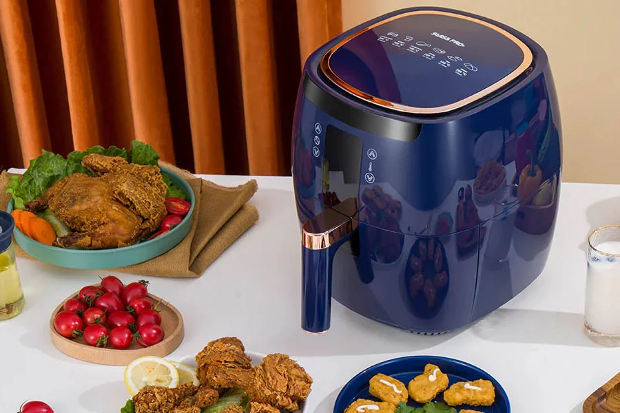 a large air fryer