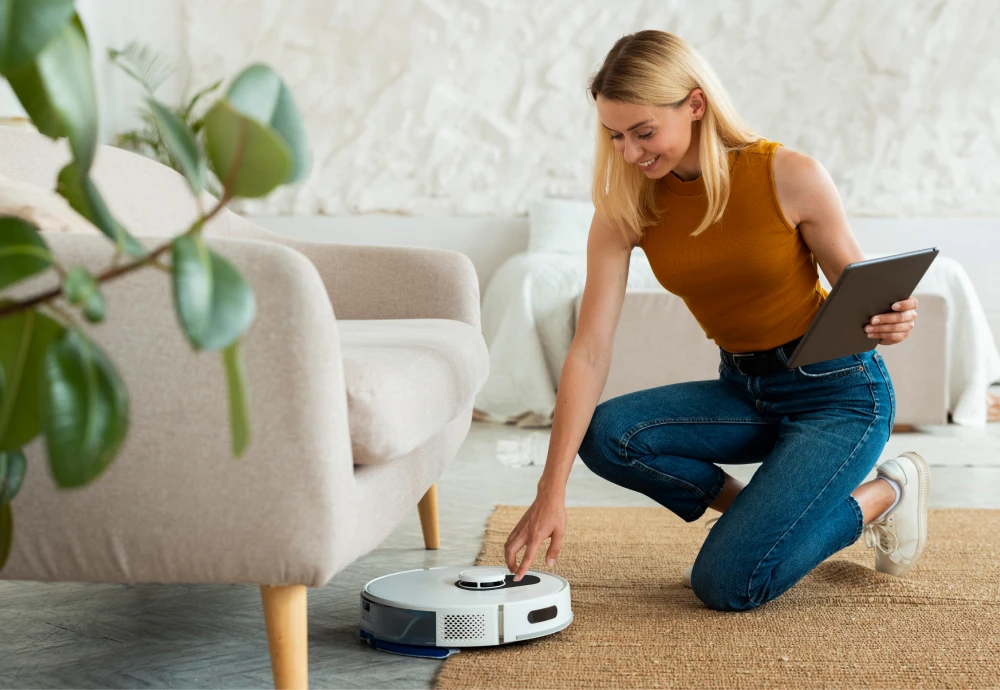 self emptying robot vacuum cleaner