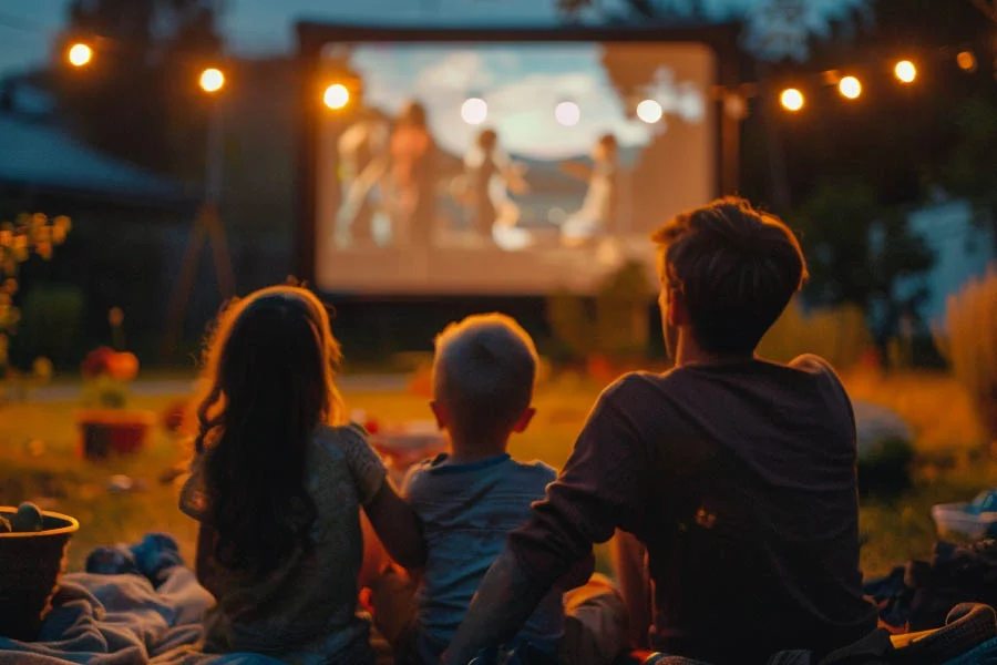 living room tv projector